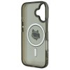 Karl Lagerfeld KLHMP16SHLSCHK iPhone16 6.1 czarny/black hardcase IML Metal Choupette Head MagSafe