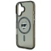 Karl Lagerfeld KLHMP16MHLSCHK iPhone16 Plus 6.7 czarny/black hardcase IML Metal Choupette Head MagSafe