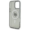 Karl Lagerfeld KLHMP16XHLSCHK iPhone16 Pro Max 6.9 czarny/black hardcase IML Metal Choupette Head MagSafe