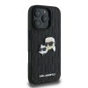 Karl Lagerfeld KLHCP16XPGKLKCPK iPhone16 Pro Max 6.9 czarny/black hardcase Monogram Karl&Chaoupette Head Pin
