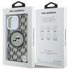Karl Lagerfeld KLHMP16LHMCKMHK iPhone 16Pro 6.3 czarny/black IML Monogram Karl&Choupette Head MagSafe