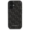 Karl Lagerfeld KLHMP16MPKHPORPK iPhone16 Plus 6.7 czarny/black hardcase Hot Stamp Magsafe