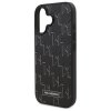 Karl Lagerfeld KLHMP16MPKHPORPK iPhone16 Plus 6.7 czarny/black hardcase Hot Stamp Magsafe