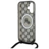 Karl Lagerfeld KLHMP16SHCKCKLCK iPhone   16 6.1 czarny/black hardcase IML Crossbody Monogram Karl & Choupette Head MagSafe