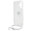 Karl Lagerfeld KLHMP16SHCCHNT iPhone 16  6.1 hardcase transparent IML Choupette Head & Cord Magsafe