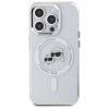 Karl Lagerfeld KLHMP15XHLSKCH iPhone 15  Pro Max 6.7 biały/white hardcase IML Metal Karl&Choupette Head MagSafe