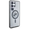 Etui Karl Lagerfeld Button Karl &        Choupette Heads Printed Logo MagSafe do Samsung Galaxy S25 Ultra czarny