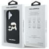 Etui Karl Lagerfeld HC 3D Rubber Double  Heads do iPhone 16 czarny