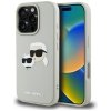 Etui Karl Lagerfeld HC 3D Rubber Double  Heads do iPhone 16 Pro Max beżowy