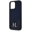 Etui Karl Lagerfeld Silicone Shadow      Metal Initial MagSafe do iPhone 15 Pro Max czarny