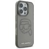 Etui Karl Lagerfeld IML Rhinestones Karl Head do iPhone 16 Pro czarny