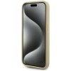 Etui Karl Lagerfeld Wrinkled Metal       Signature do iPhone 15 Pro Max złoty