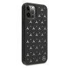 Mercedes MEHCP12LESPBK iPhone 12 Pro Max 6,7 czarny/black hardcase Silver Stars Pattern