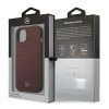 Mercedes MEHCP13SPSQRE iPhone 13 mini5,4 czerwony/red hardcase Leather Stars Pattern