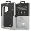 Mercedes MEHCP14X8REMPK iPhone 14 Pro Max 6,7 czarny/black hardcase Leather Stars Pattern