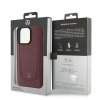 Mercedes MEHCP15LARMRE iPhone 15 Pro 6.1 czerwony/red hardcase Leather Urban Bengale