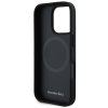 Mercedes MEHMP16X23RBARK iPhone 16 Pro Max 6.9 czarny/black hardcase Textured And Plain Leather MagSafe