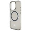 Mercedes MEHMP16L23HUOSK iPhone 16 Pro   6.3 czarny/black hardcase Silver Ring MagSafe