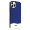 Mini MIHCP12MPCUBINA iPhone 12/12 Pro6,1 granatowy/navy hard case Stripe Collection