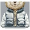 Nimmy etui iPhone 16 6.1 szary/gray     Cool&Cute 2.0 Bear