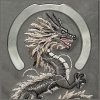 Etui Nimmy Dragon MagSafe do iPhone 16   Pro szary
