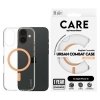Etui CARE by PanzerGlass Flagship Case   iPhone 16 6.1 brzoskwiniowy/peachy MagSafe 1373