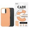 Etui CARE by PanzerGlass Fashion Case    iPhone 16 Pro 6.3 brzoskwiniowy/peachy MagSafe 1390