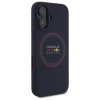 Red Bull RBHMP16M24SIILVR iPhone 16 Plus 6.7 hardcase granatowy/navy Silicone Red Ring MagSafe