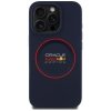 Red Bull RBHMP16X24SIILVR iPhone 16 Pro  Max 6.9 hardcase granatowy/navy Silicone Red Ring MagSafe