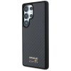 Etui Red Bull Real Carbon Fiber Shiny    Logo MagSafe do Samsung Galaxy S25 Ultra czarny