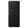 Etui Samsung EF-FF926LBEGWW Z Fold 3czarny/black Leather Flip Cover