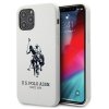 US Polo USHCP12MSLHRWH iPhone 12/12 Pro6,1 biały/white Silicone Collection