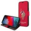 US Polo USFLBKP12SPUGFLRE iPhone 12 mini5,4 czerwony/red book Polo Embroidery Collection