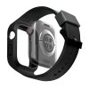 UNIQ pasek Monos 2in1 Apple Watch Strap+ Case Series 4/5/6/7/8/9/SE/SE2 44/45mm. czarny/midnight black