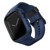 UNIQ pasek Monos 2in1 Apple Watch Strap+ Case Series 4/5/6/7/8/9/SE/SE2 44/45mm. niebieski/marine blue