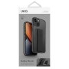 UNIQ etui Heldro Mount iPhone 14 / 15 /13 6,1 czarny/vapour smoke
