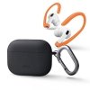 UNIQ etui Nexo AirPods Pro 2 gen + Ear Hooks Silicone (2022/2023) szary/charcoal grey