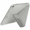 UNIQ etui Camden iPad 10.9 10 gen.      (2022) / iPad 11 A16 (2025) szary/grey fossil Antimicrobial