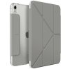 UNIQ etui Camden iPad 10.9 10 gen.      (2022) / iPad 11 A16 (2025) szary/grey fossil Antimicrobial