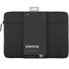 UNIQ etui Vienna laptop Sleeve 14 czarny/midnight black Waterproof RPET