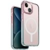 UNIQ etui Combat Duo iPhone 15 / 14 / 13 6.1 Magclick Charging niebiesko-różowy/pastel sky blue-powder pink