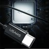 USAMS Słuchawki stereo EP-43 metalUSB-C czarny/black HSEP4301