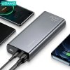 USAMS Powerbank PB59 30000mAh 65W2xQC3.0+PD Fast Charge czarny/black CMXLOGTC01 (US-CD165) + kabel USB-C-USB-C