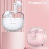 USAMS Słuchawki Bluetooth 5.1 TWS BUseries bezprzewodowe biały/white BHUBU01