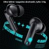 USAMS Słuchawki Bluetooth 5.3 TWS ENC XJ13 series Gaming Earbuds bezprzewodowe czarny/black BHUXJ01 (US-XJ13)
