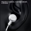 USAMS Słuchawki stereo EP-47 3.5mmbiały/white 1,2m HSEP4702 (US-SJ594)