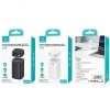USAMS Powerbank ze zwijanym kablem USB-CRetractable 18000 mAh PD45W Fast Charge XMF Series czarny/black 20KCD21601 (US-CD216)