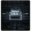 USAMS Słuchawki Bluetooth 5.3 TWS X-donseries ENC bezprzewodowe niebieski gradient/gradient blue BHUENCXD03 (US-XD19)