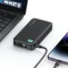 USAMS Powerbank ze zwijanym kablem USB-CRetractable 10000 mAh PD 20W Fast Charge XY Series biały/white 10KCD22402 (US-CD224)