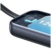 Ładowarka indukcyjna 2w1 Usams CD245 do  Apple Watch z powerbankiem 1200mAh + kabel USB-C titanium